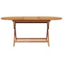 Conjunto de Comedor de Jardín 7 pcs Negro