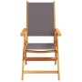 Conjunto de Comedor de Jardín 5 pcs Antracita