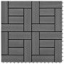 WPC-Verandafliesen 30x30 cm 2 m² grau 22 Einheiten von vidaXL, Böden und Teppiche - Ref: Foro24-277799, Preis: 99,00 €, Rabat...