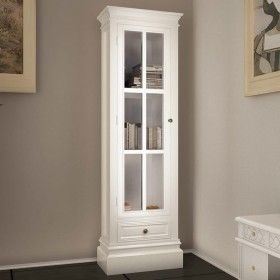 Modernes Regal mit 3 weißen Holzregalen. von vidaXL, Bücherregale und Regale - Ref: Foro24-60639, Preis: 224,83 €, Rabatt: %