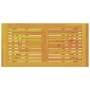 Conjunto de Comedor de Jardín con cojín Plegable 5 pcs Marrón