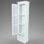 Estantería moderna con 3 estantes de madera blanca by vidaXL, Bookcases and shelves - Ref: Foro24-60639, Price: 224,83 €, Dis...