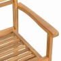 Sillas apilables de jardín 8 pcs Marrón 55.5 x 55.5 x 90 cm
