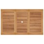 Conjunto de Comedor de Jardín 5 pcs Marrón