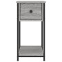 Mesita de noche madera de ingeniería gris Sonoma 30x60x60 cm de vidaXL, Mesitas de noche - Ref: Foro24-826059, Precio: 44,55 ...