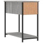 Mesita de noche madera de ingeniería gris Sonoma 30x60x60 cm de vidaXL, Mesitas de noche - Ref: Foro24-826059, Precio: 44,55 ...