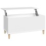 Couchtisch aus weißem Sperrholz, 90 x 44,5 x 45 cm von vidaXL, Couchtisch - Ref: Foro24-819580, Preis: 69,43 €, Rabatt: %