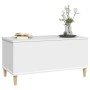 Mesa de centro madera contrachapada blanco 90x44,5x45 cm de vidaXL, Mesas de centro - Ref: Foro24-819580, Precio: 69,33 €, De...