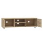 Mueble para TV madera contrachapada roble Sonoma 140x40,5x35 cm en Muebles TV | Comprar online en Foro24