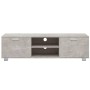 Mueble para TV madera contrachapada gris hormigón 140x40,5x35cm en Muebles TV | Comprar online en Foro24