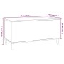 Couchtisch aus weißem Sperrholz, 90 x 44,5 x 45 cm von vidaXL, Couchtisch - Ref: Foro24-819580, Preis: 69,43 €, Rabatt: %