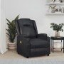 Sillón de masaje de cuero sintético negro en Sillones de masaje eléctricos | Comprar online en Foro24