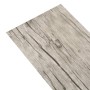 Lamas para suelo de PVC autoadhesivas roble lavado 2,51 m² 2 mm