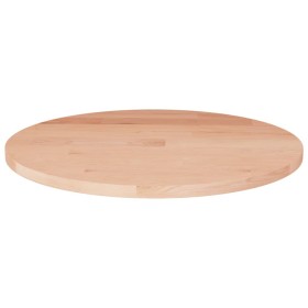 Superficie de mesa redonda madera de roble sin tratar Ø30x1,5cm Superficie de mesa redonda madera de roble sin tratar Ø30x1,5cm