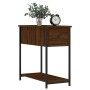 Oak brown engineered wood bedside table 30x60x60 cm by vidaXL, Nightstands - Ref: Foro24-826061, Price: 39,31 €, Discount: %