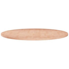 Superficie de mesa redonda madera de roble sin tratar Ø60x1,5cm Superficie de mesa redonda madera de roble sin tratar Ø60x1,5cm