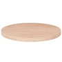 Superficie de mesa redonda madera de roble sin tratar Ø30x2,5cm en Tableros para mesas | Comprar online en Foro24