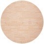 Superficie de mesa redonda madera de roble sin tratar Ø70x2,5cm en Tableros para mesas | Comprar online en Foro24