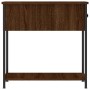 Oak brown engineered wood bedside table 30x60x60 cm by vidaXL, Nightstands - Ref: Foro24-826061, Price: 39,31 €, Discount: %