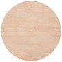 Superficie de mesa redonda madera de roble sin tratar Ø90x2,5cm