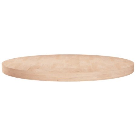 Superficie de mesa redonda madera de roble sin tratar Ø70x4 cm en Tableros para mesas | Comprar online en Foro24