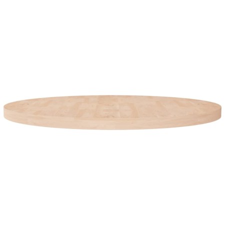 Superficie de mesa redonda madera de roble sin tratar Ø90x4 cm en Tableros para mesas | Comprar online en Foro24