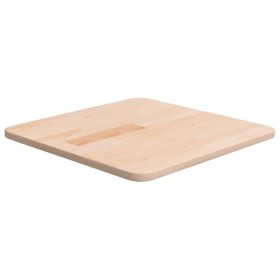Tablero de mesa cuadrada madera de roble sin tratar 40x40x1,5cm Tablero de mesa cuadrada madera de roble sin tratar 40x40x1,5cm