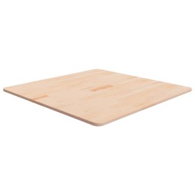 Tablero de mesa cuadrada madera de roble sin tratar 80x80x1,5cm Tablero de mesa cuadrada madera de roble sin tratar 80x80x1,5cm