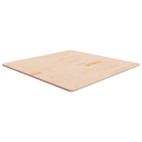 Tablero de mesa cuadrada madera de roble sin tratar 90x90x1,5cm Tablero de mesa cuadrada madera de roble sin tratar 90x90x1,5cm