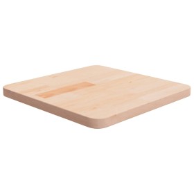 Tablero de mesa cuadrada madera de roble sin tratar 40x40x2,5cm Tablero de mesa cuadrada madera de roble sin tratar 40x40x2,5cm