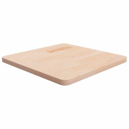 Tablero de mesa cuadrada madera roble sin tratar 50x50x2,5 cm en Tableros para mesas | Comprar online en Foro24
