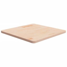 Tablero de mesa cuadrada madera de roble sin tratar 60x60x2,5cm Tablero de mesa cuadrada madera de roble sin tratar 60x60x2,5cm