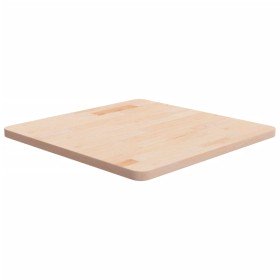 Tablero de mesa cuadrada madera de roble sin tratar 60x60x2,5cm Tablero de mesa cuadrada madera de roble sin tratar 60x60x2,5cm