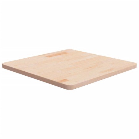 Tablero de mesa cuadrada madera de roble sin tratar 60x60x2,5cm en Tableros para mesas | Comprar online en Foro24