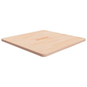 Tablero de mesa cuadrada madera de roble sin tratar 70x70x2,5cm Tablero de mesa cuadrada madera de roble sin tratar 70x70x2,5cm