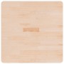Tablero de mesa cuadrada madera de roble sin tratar 70x70x2,5cm