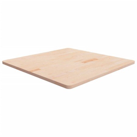 Tablero de mesa cuadrada madera de roble sin tratar 90x90x2,5cm en Tableros para mesas | Comprar online en Foro24