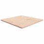 Tablero de mesa cuadrada madera de roble sin tratar 90x90x2,5cm en Tableros para mesas | Comprar online en Foro24