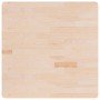 Tablero de mesa cuadrada madera de roble sin tratar 90x90x2,5cm en Tableros para mesas | Comprar online en Foro24