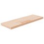 Tabla de estantería madera maciza roble sin tratar 60x20x2,5 cm