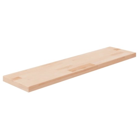 Tabla de estantería madera maciza roble sin tratar 80x20x2,5 cm en Estantes y estanterías | Comprar online en Foro24