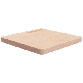 Tablero de mesa cuadrada madera roble sin tratar 50x50x4 cm Tablero de mesa cuadrada madera roble sin tratar 50x50x4 cm