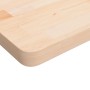 Tablero de mesa cuadrada madera de roble sin tratar 60x60x4 cm en Tableros para mesas | Comprar online en Foro24