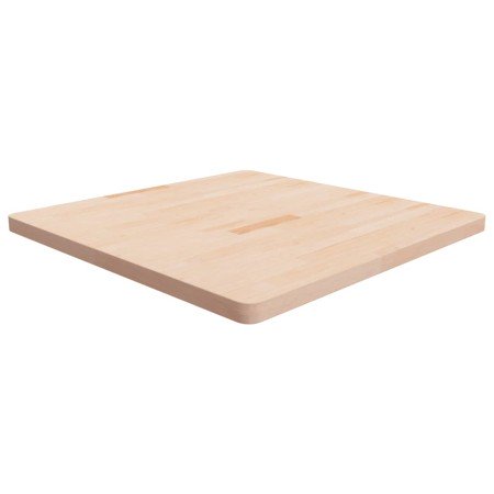 Tablero de mesa cuadrada madera de roble sin tratar 90x90x4 cm en Tableros para mesas | Comprar online en Foro24
