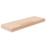 Tabla de estantería madera maciza roble sin tratar 60x20x4 cm