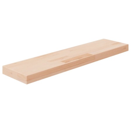 Tabla de estantería madera maciza roble sin tratar 80x20x4 cm en Estantes y estanterías | Comprar online en Foro24