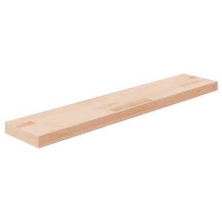 Tabla estantería madera maciza roble sin tratar 100x20x4 cm en Estantes y estanterías | Comprar online en Foro24