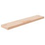 Tabla estantería madera maciza roble sin tratar 100x20x4 cm en Estantes y estanterías | Comprar online en Foro24
