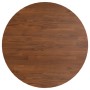 Tablero de mesa redonda madera de roble marrón oscuro Ø60x1,5cm en Tableros para mesas | Comprar online en Foro24