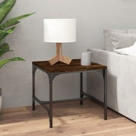 Mesa auxiliar madera contrachapada roble ahumado 4